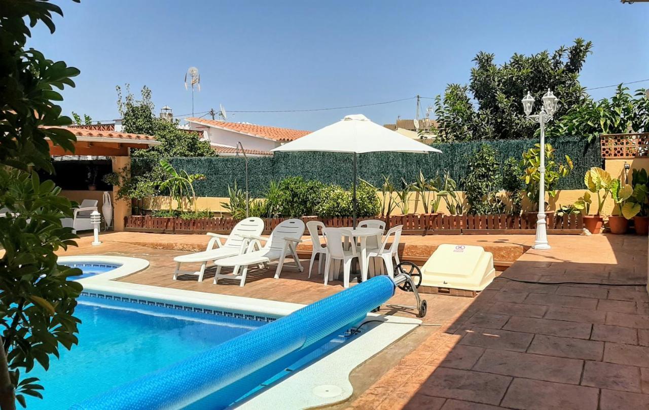 Chalet Vacacional Con Piscina Privada Y Barbacoa タラゴナ エクステリア 写真